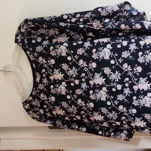 LOFT Floral Top Blouse
